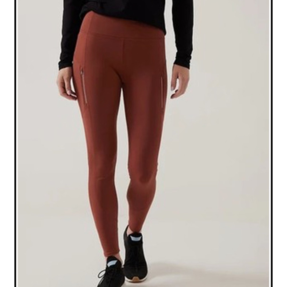Athleta 3x Rainier High Rise Legging brown